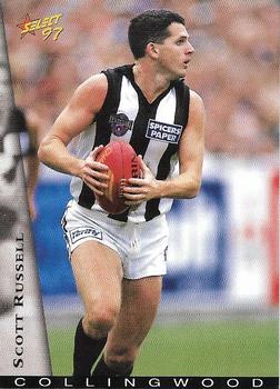 1997 Select AFL Ultimate Series #136 Scott Russell Front